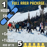 Full Area Snowboard 🏂 Private Package