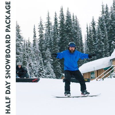 Half Day Snowboard Rental Package - Super Senior (75+ yrs)