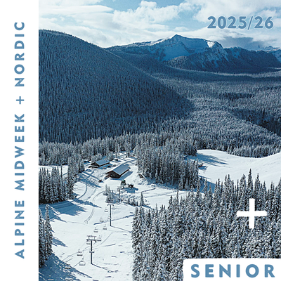 Midweek Alpine & Nordic Season Pass - Senior
