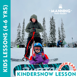 🏂 KinderSnow 4-Lesson Punch Card | Ages 4-6