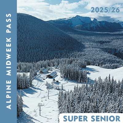 Midweek Alpine Season Pass - Super Senior