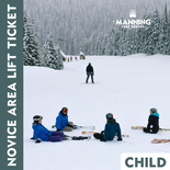 Alpine Novice Area Lift Ticket - Tot
