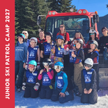 Junior Ski Patrol Camp