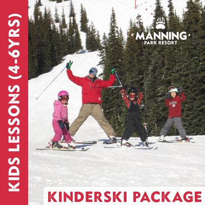 🎿 KinderSki Package | 1 Hour | Ages 4-6