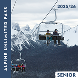 Alpine Full Season Pass - Senior