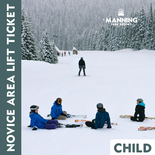 Alpine Novice Area Lift Ticket - Child