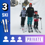 First Timer Ski⛷️ Package for 3 guests