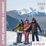 Unlimited Alpine & Nordic Season Pass - Child