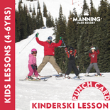 KinderSki Lesson - Punch Card