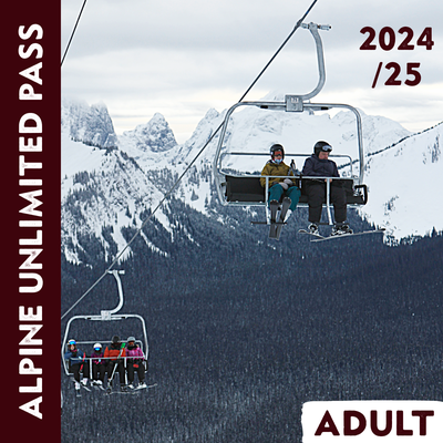 Unlimited Alpine Season Pass - Adult