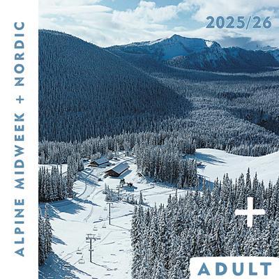 Midweek Alpine & Nordic Season Pass - Adult