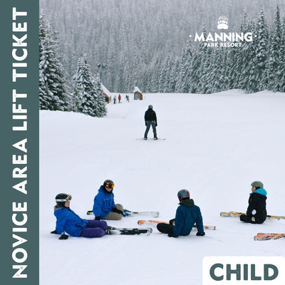 Alpine Novice Area Lift Ticket - Tot