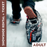 Snowshoe Rental and Ticket - Adult