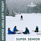 Alpine Novice Area Lift Ticket - Super Senior