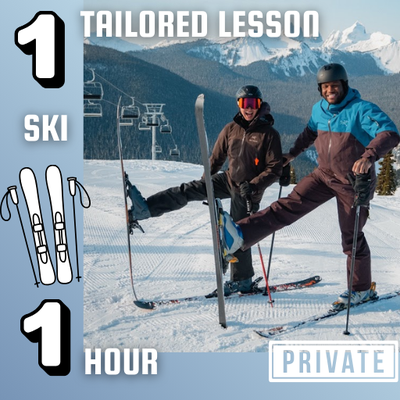 Private Ski Lesson - 1 Hour, Any Level, Any Age